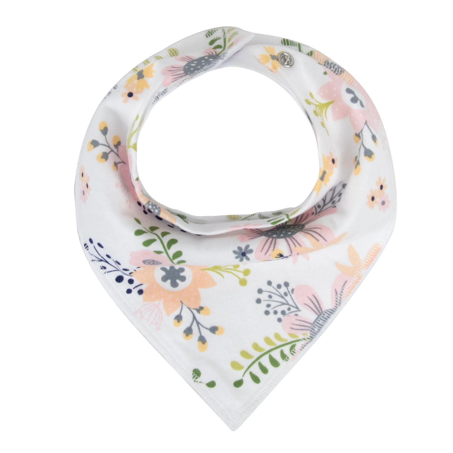 10-Pack Baby Bandana Bibs - Girls