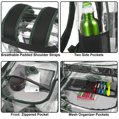 18-Inch Summit Ridge Clear Backpack