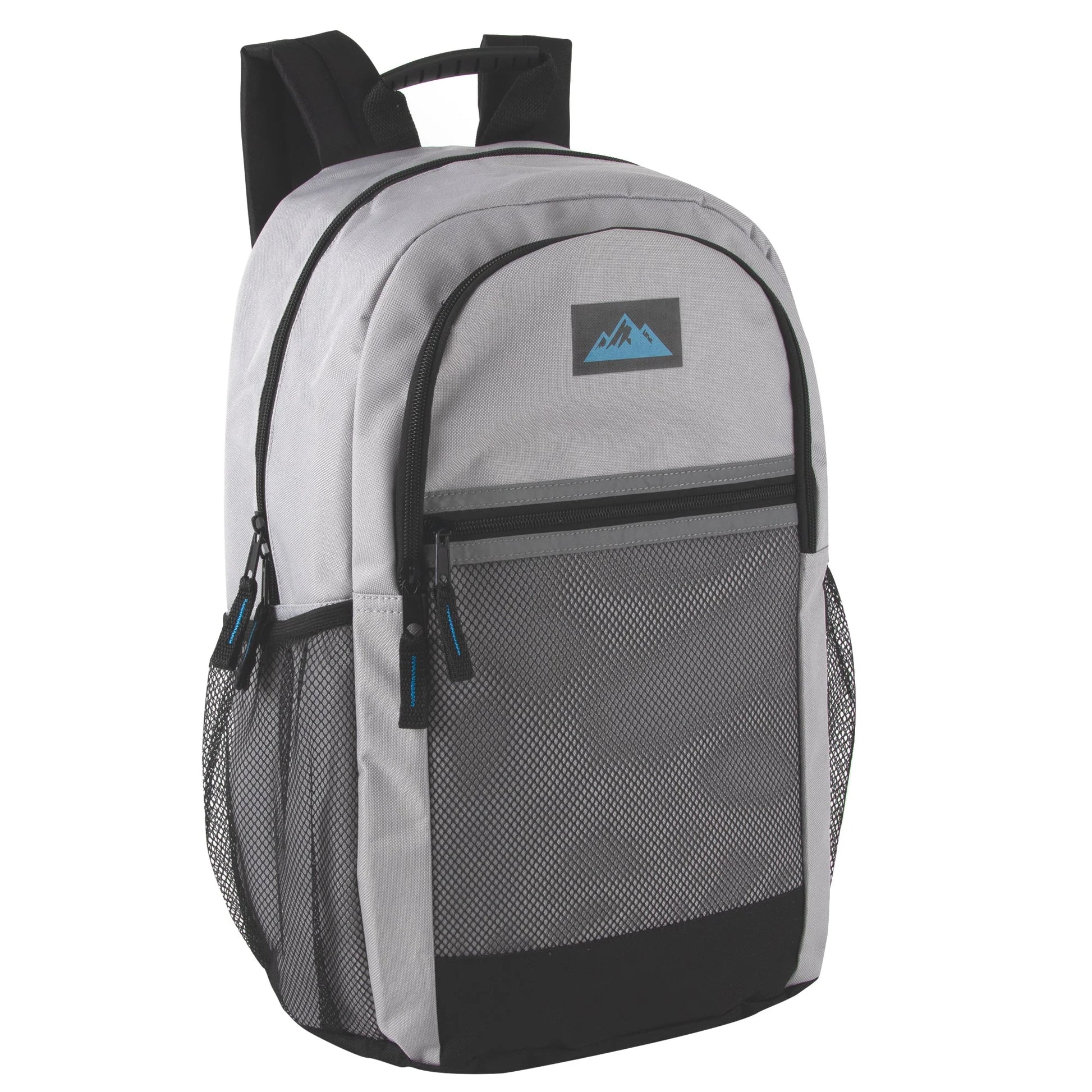 18 Inch Multi-Pocket Reflective Backpack - 5 Colors