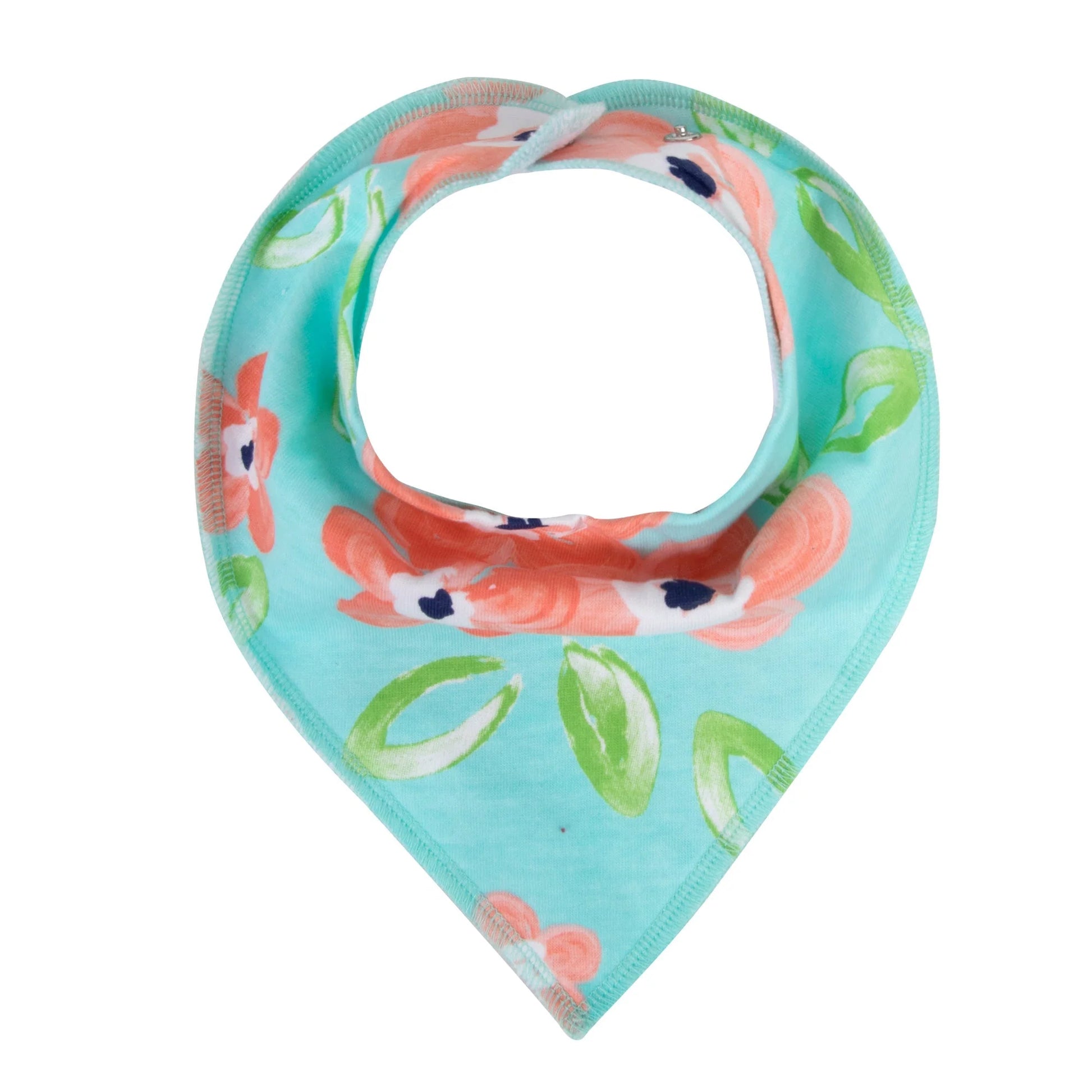 10-Pack Baby Bandana Bibs - Girls