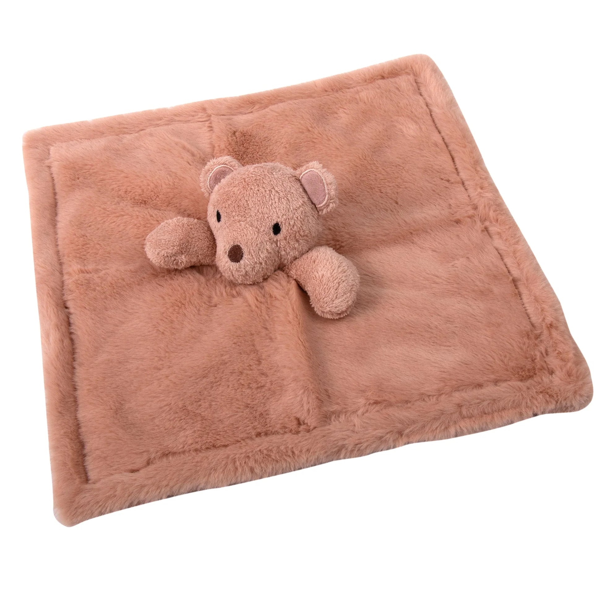 Baby 2 Piece Set Fleece Blankets 36" X 30" & Snuggler - Bear