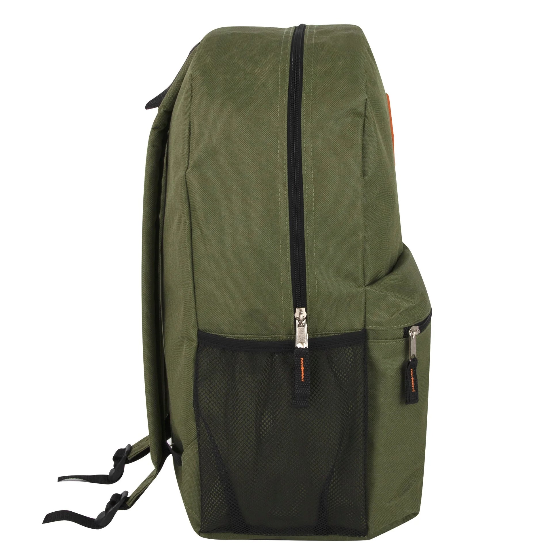 19 Inch Lash Tab Backpack W Side Mesh Pockets - 4 Colors