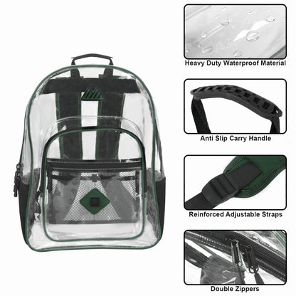 18-Inch Summit Ridge Clear Backpack
