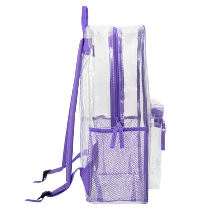 17-Inch Classic Clear Backpack - Girls Colors