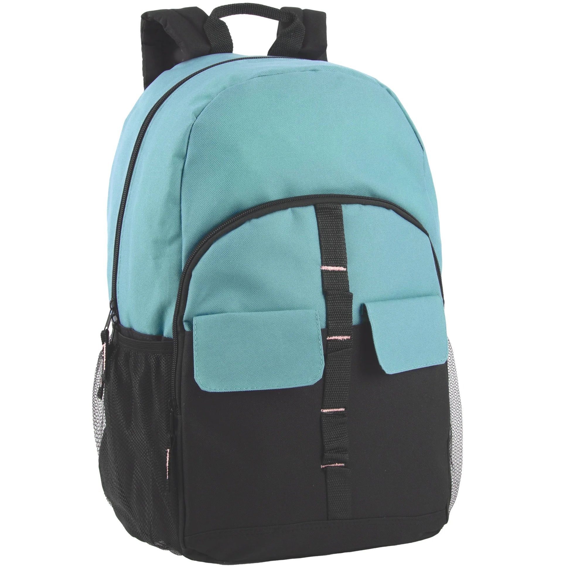 18 Inch Double Flap Daisy Chain Backpack - 3 Pastel Colors
