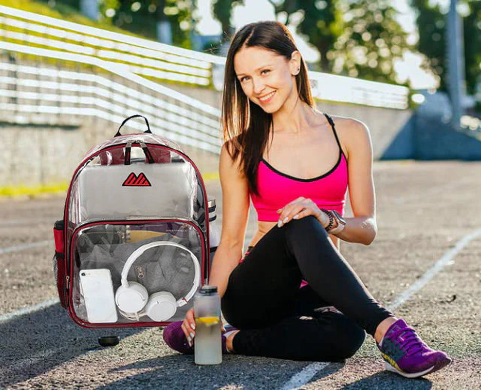 Trailmaker 17 Inch Clear Backpack