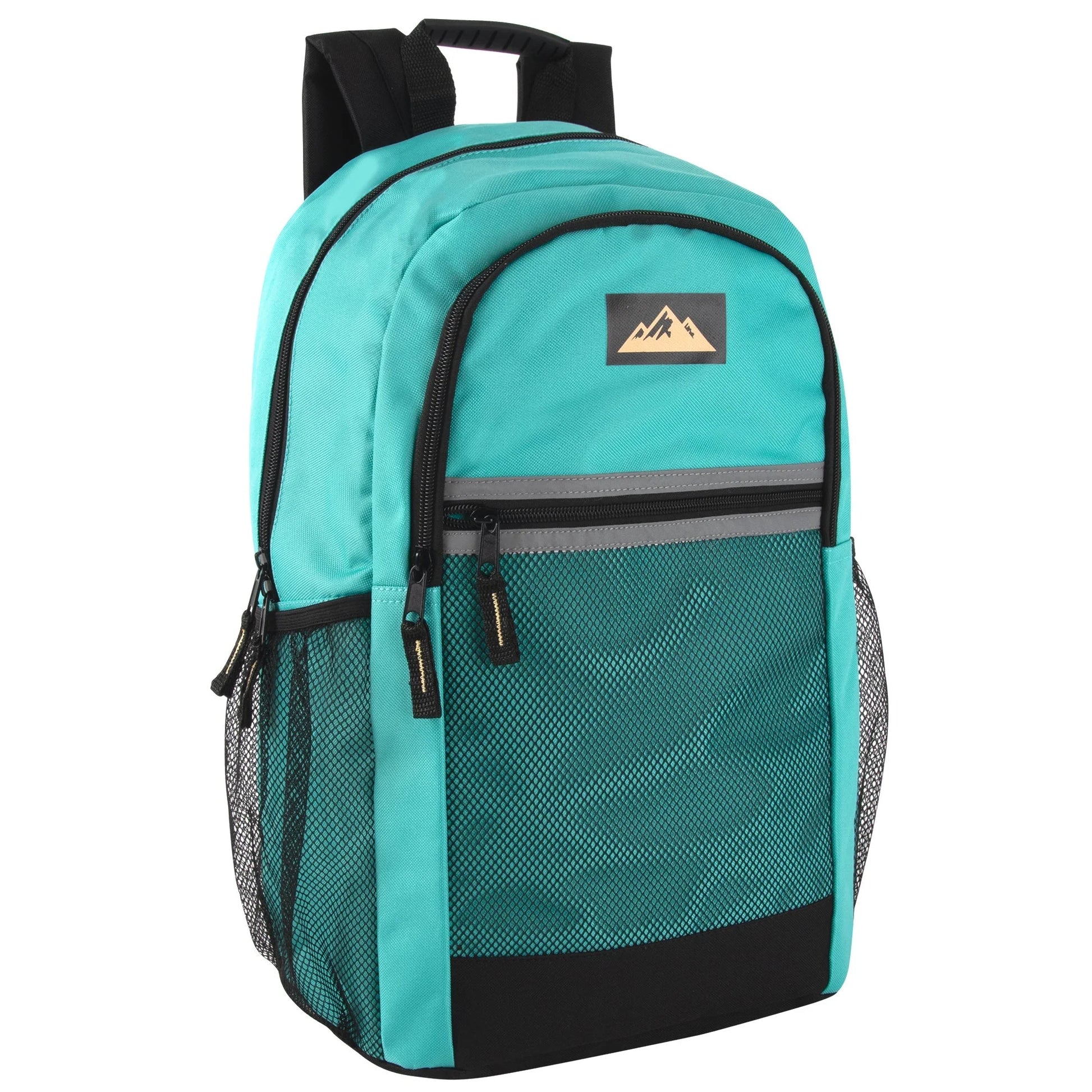 18-Inch Multi-Pocket Reflective Backpack - 3 Girls Colors