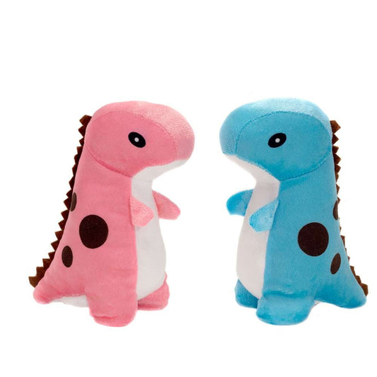Plush Dinosaurs, Pink and Blue: Colorful Prehistoric Gifts in Bulk