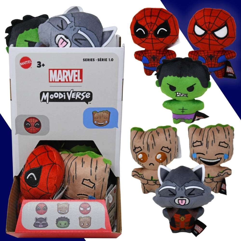 Marvel Moodiverse Plush: Expressive Superhero Gifts in Bulk