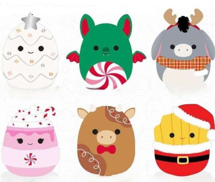 Squishmallows Holiday Mystery Squad Plush: Festive Surprise Gifts in Bulk