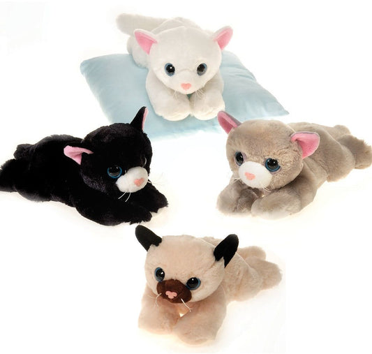 Lay Down Cat Plush Toys: Cozy Cuddly Gifts in Bulk