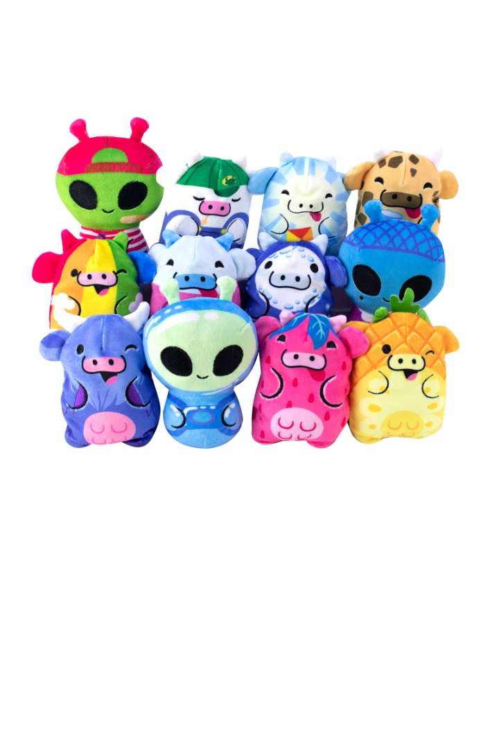 Cows vs Aliens Bean Bag Plush Mystery Bags: Quirky Surprise Gifts in Bulk
