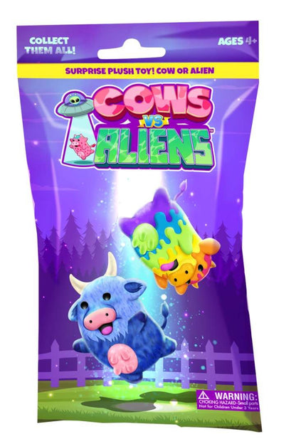 Cows vs Aliens Bean Bag Plush Mystery Bags: Quirky Surprise Gifts in Bulk