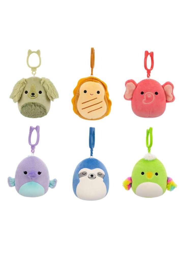 Squishmallows Mini Clip-On Plush: Adorable Portable Gifts in Bulk
