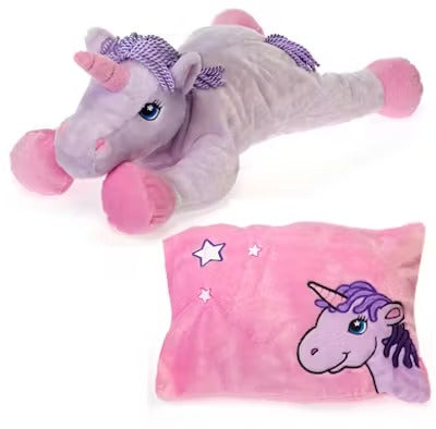 Unicorn Peek-A-Boo Plush Pillows: Magical Interactive Gifts in Bulk